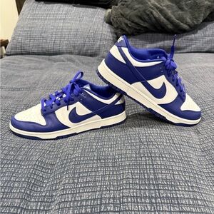 Nike Royal Blue and White sneakers